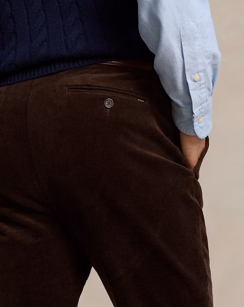 Ralph Lauren  Stretch Slim Fit Corduroy Pant