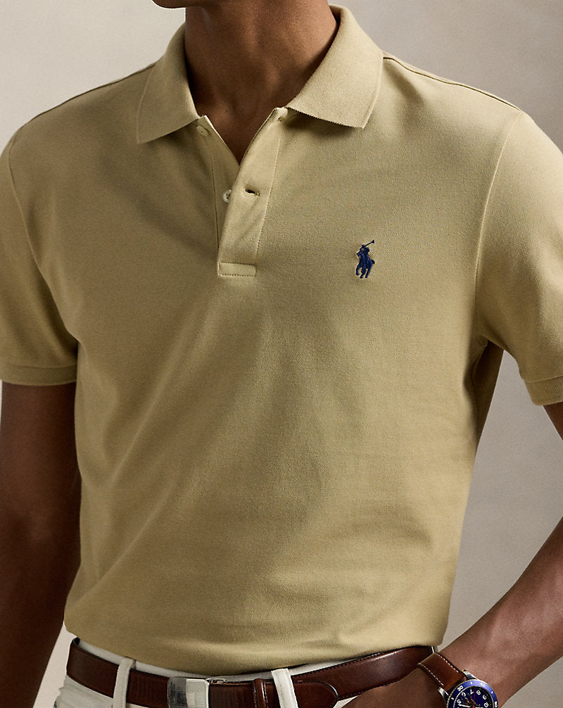 Tailored Fit Performance Mesh Polo Shirt