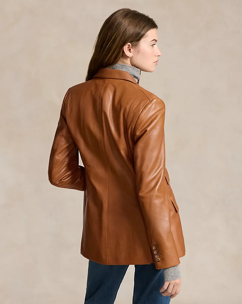 Lambskin Hacking Blazer