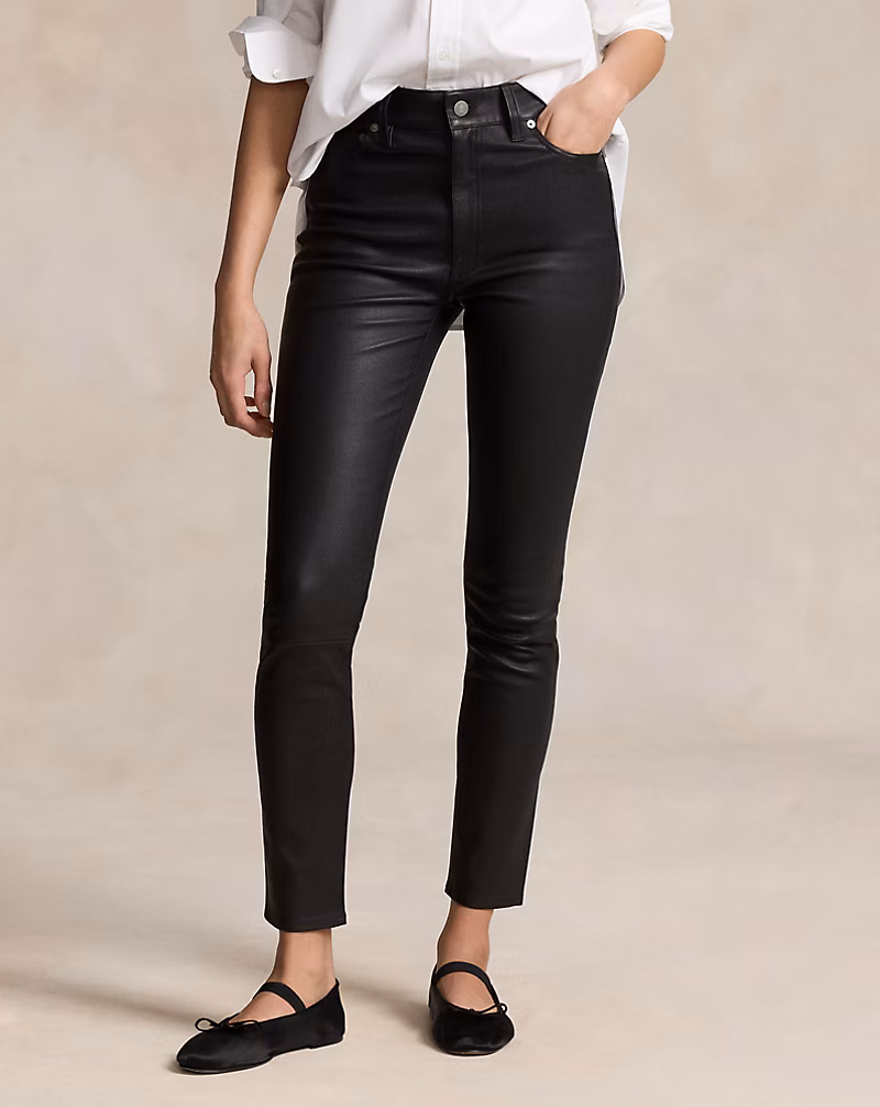 Lambskin 5-Pocket Super-Slim Pant