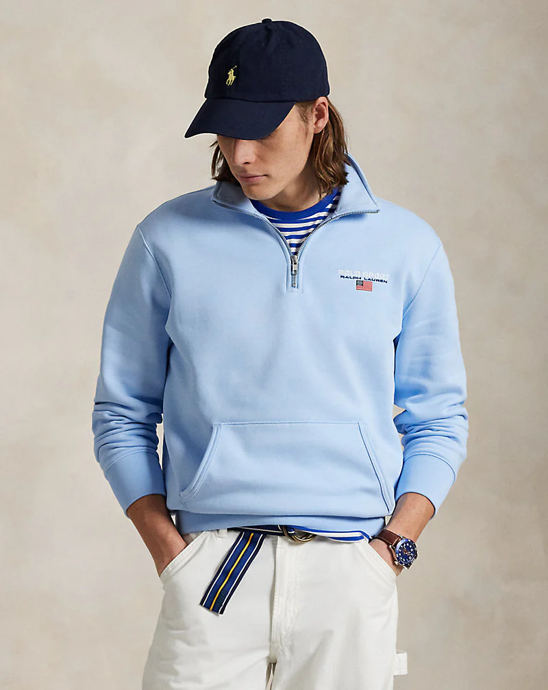 Polo Sport Fleece Quarter-Zip Sweatshirt
