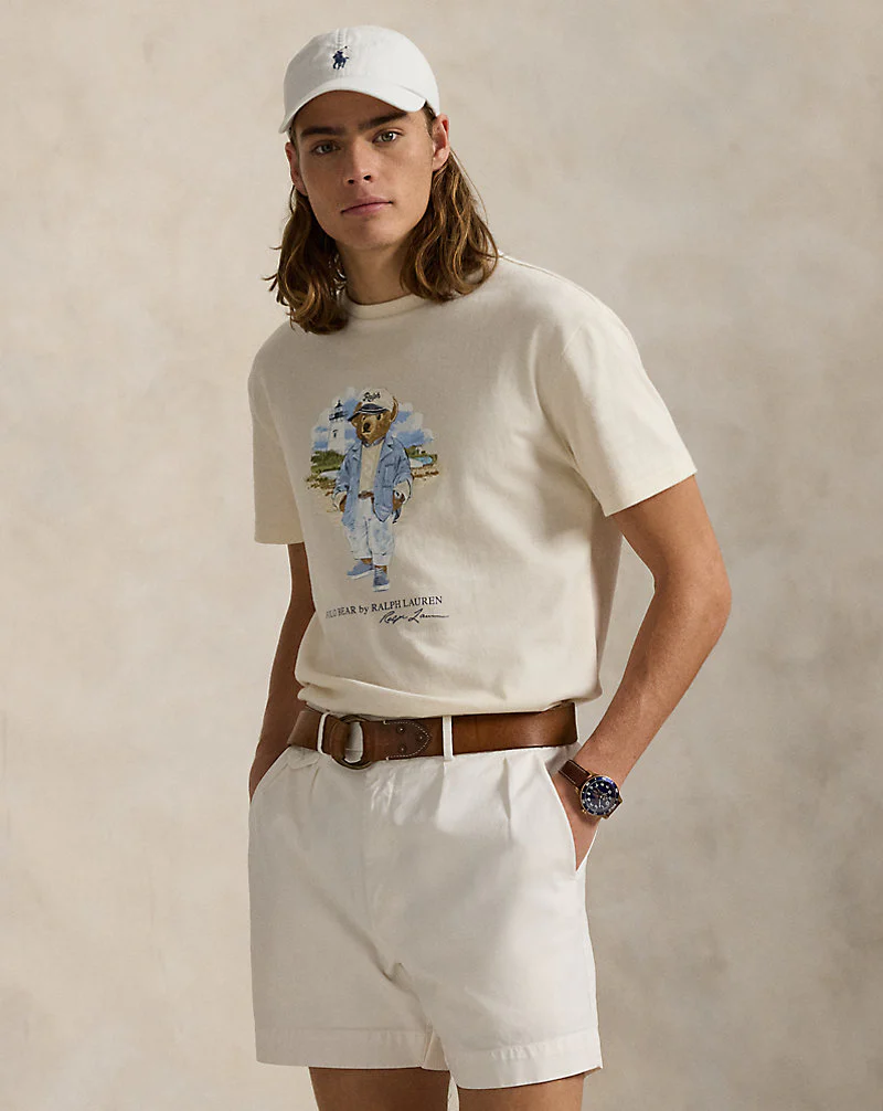 Custom Slim Fit Polo Bear Jersey T-Shirt