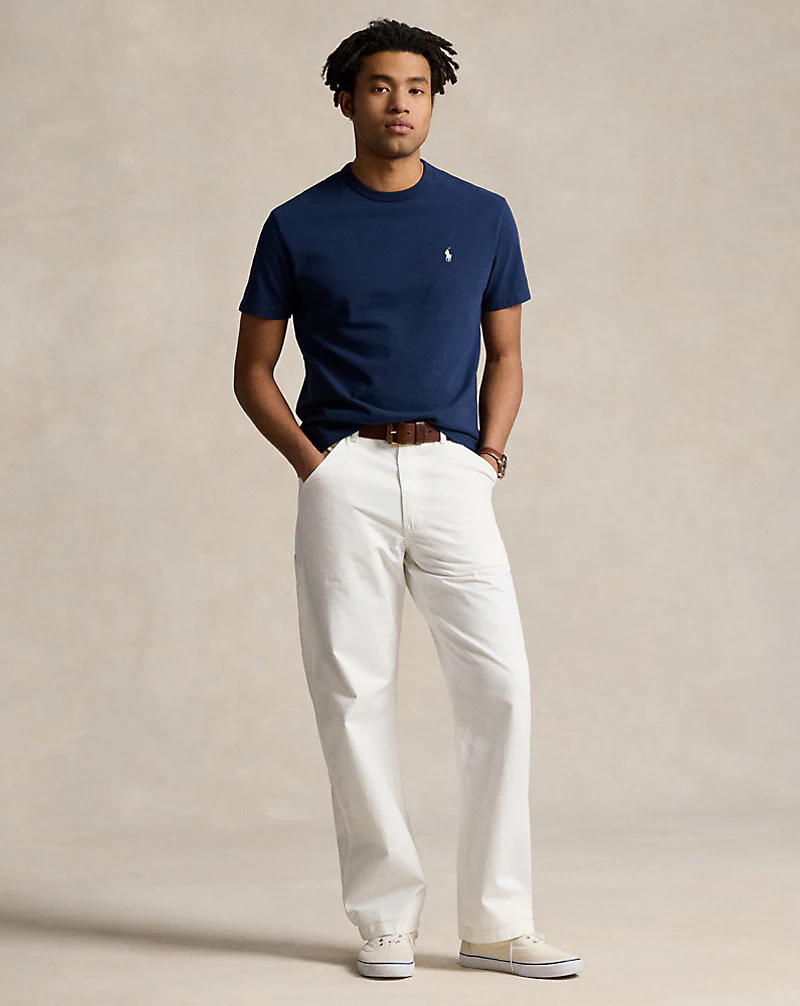 Classic Fit Jersey Crewneck T-Shirt