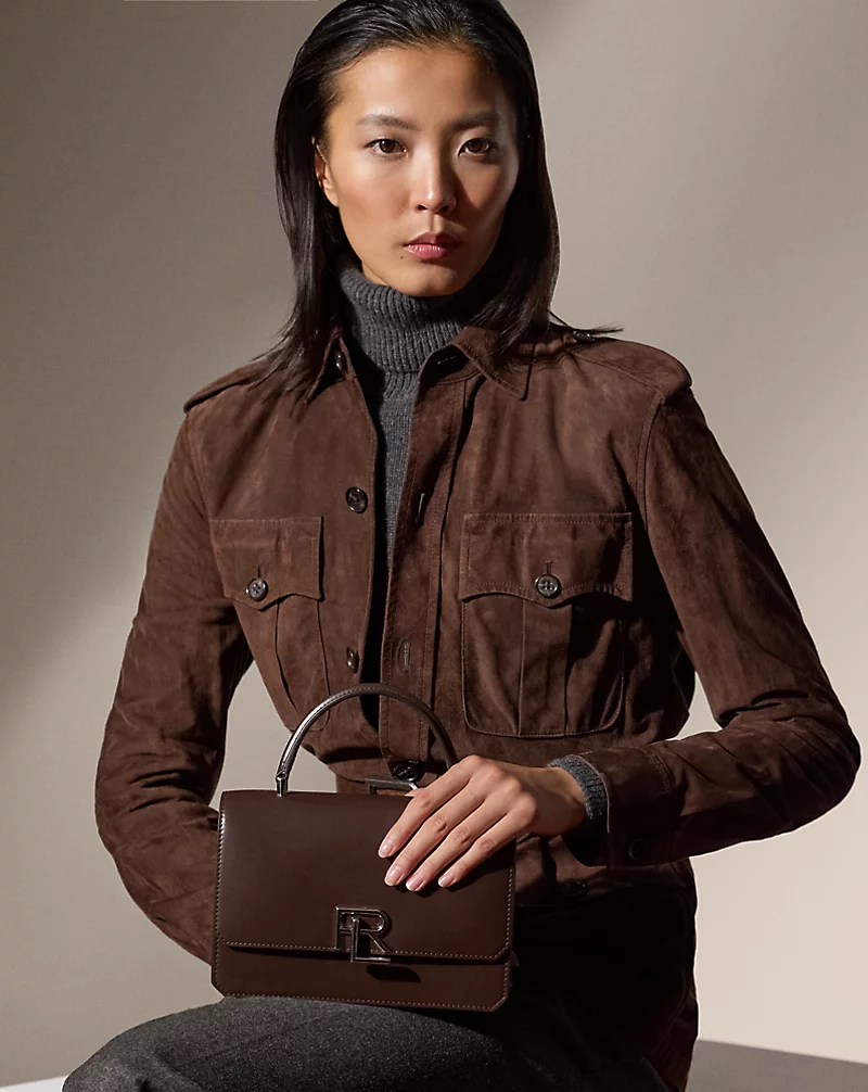 RL 888 Box Calfskin Top Handle