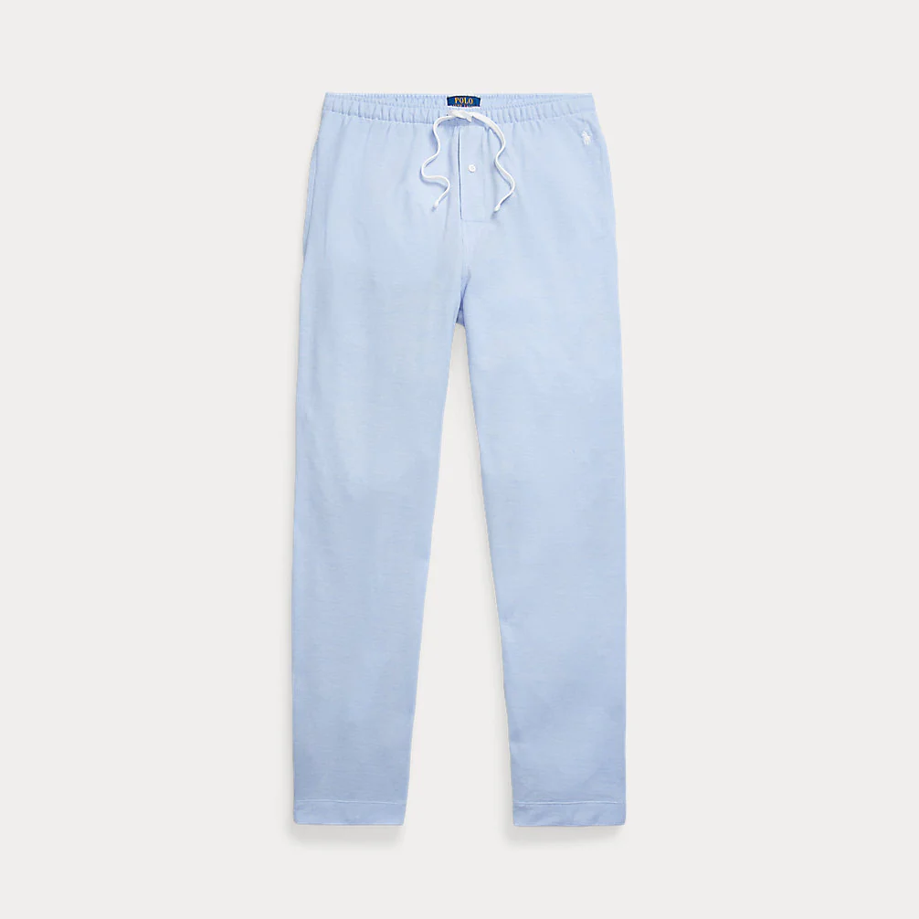 Mesh-Knit Cotton Pyjama Bottom