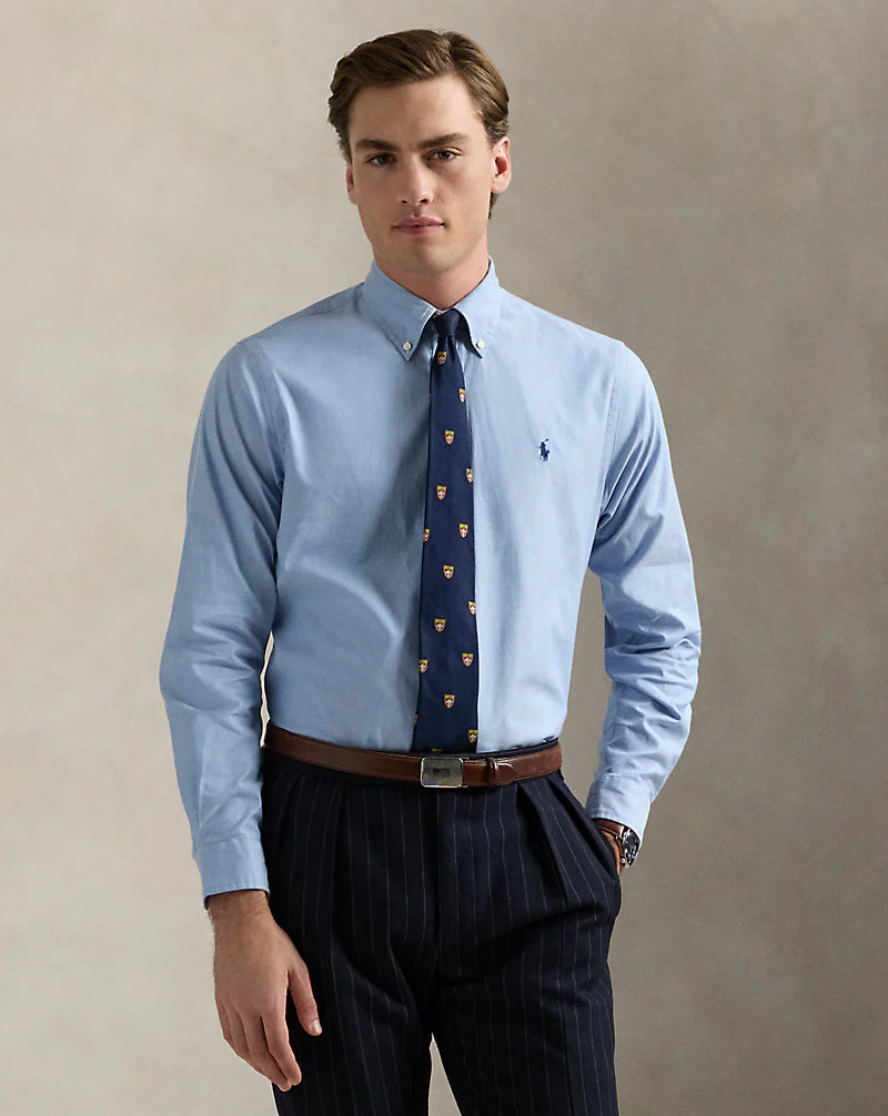 Custom Fit Stretch Oxford Shirt