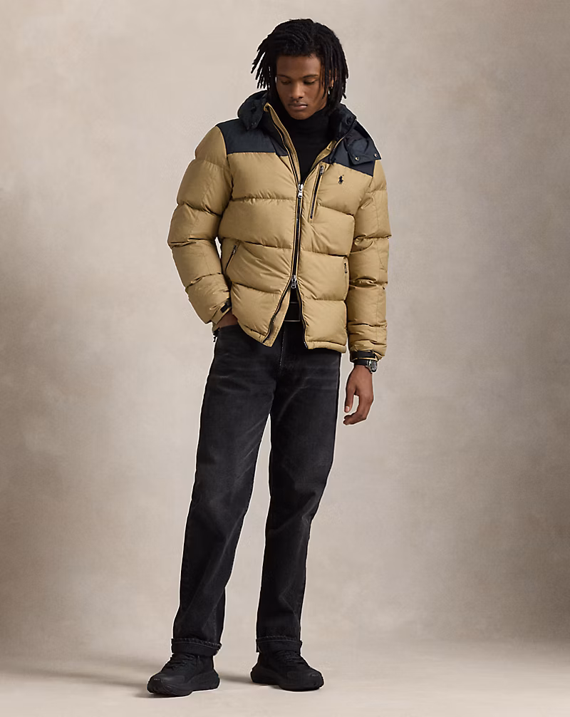 The Gorham Color-Blocked Down Jacket