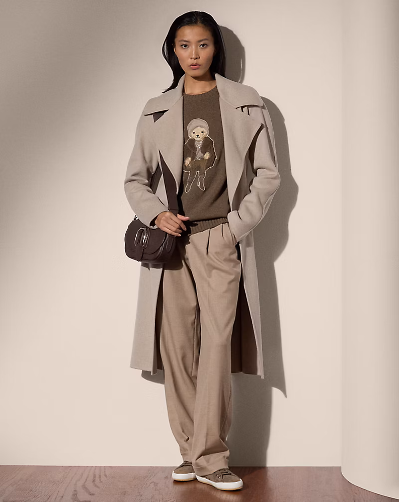 Winter Polo Bear Cashmere Sweater