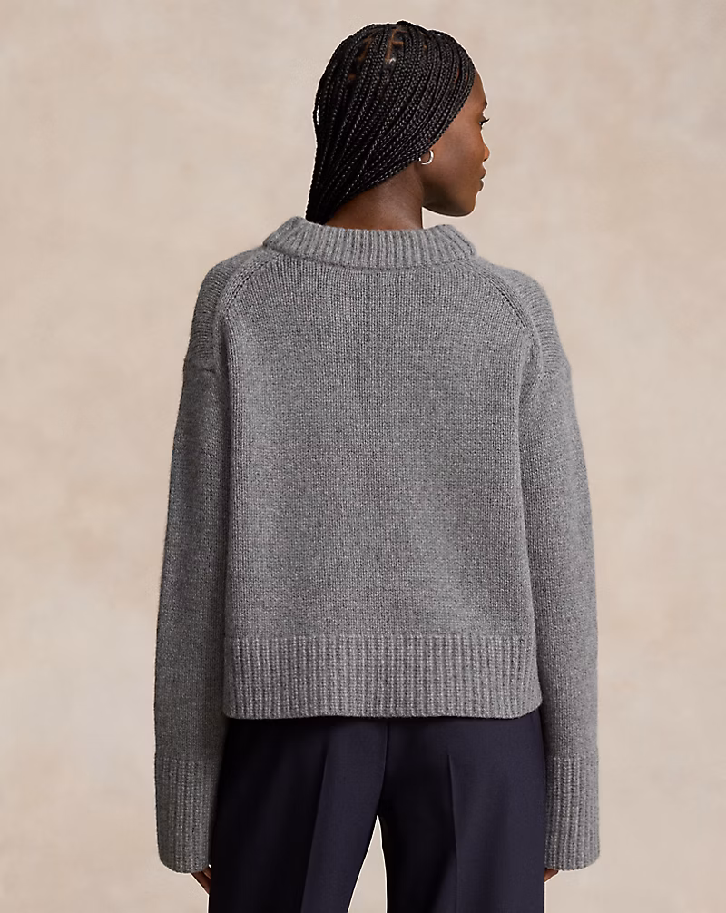 Ralph Lauren Cashmere Mockneck Sweater