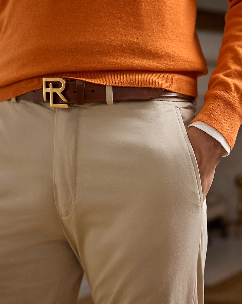 Slim Hand-Tailored Stretch Chino Trouser