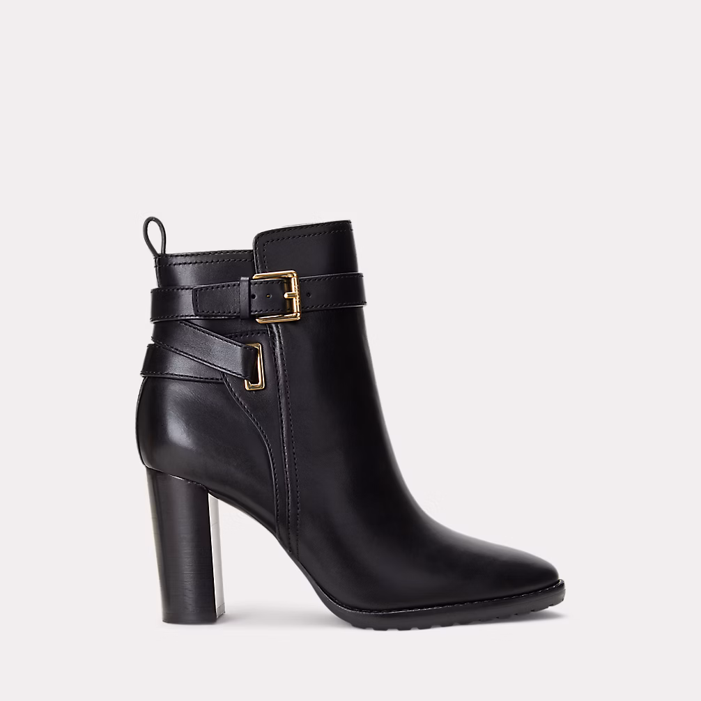 Madisyn Burnished Leather Bootie