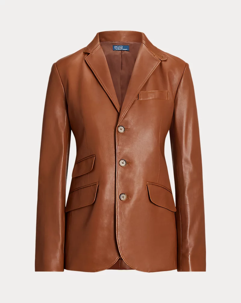Lambskin Hacking Blazer