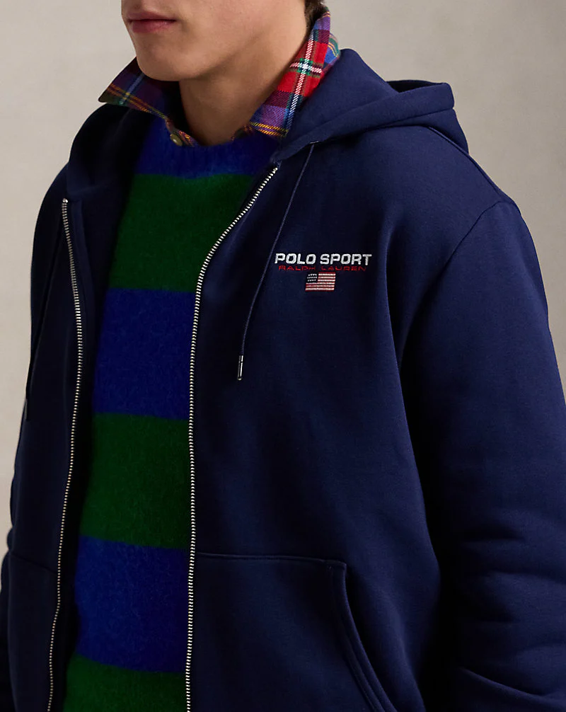 Polo Sport Fleece Full-Zip Hoodie
