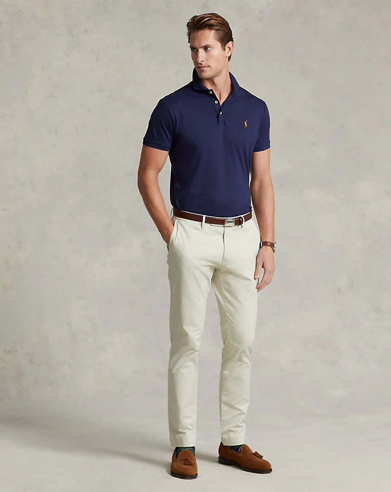 Custom Slim Fit Soft Cotton Polo Shirt