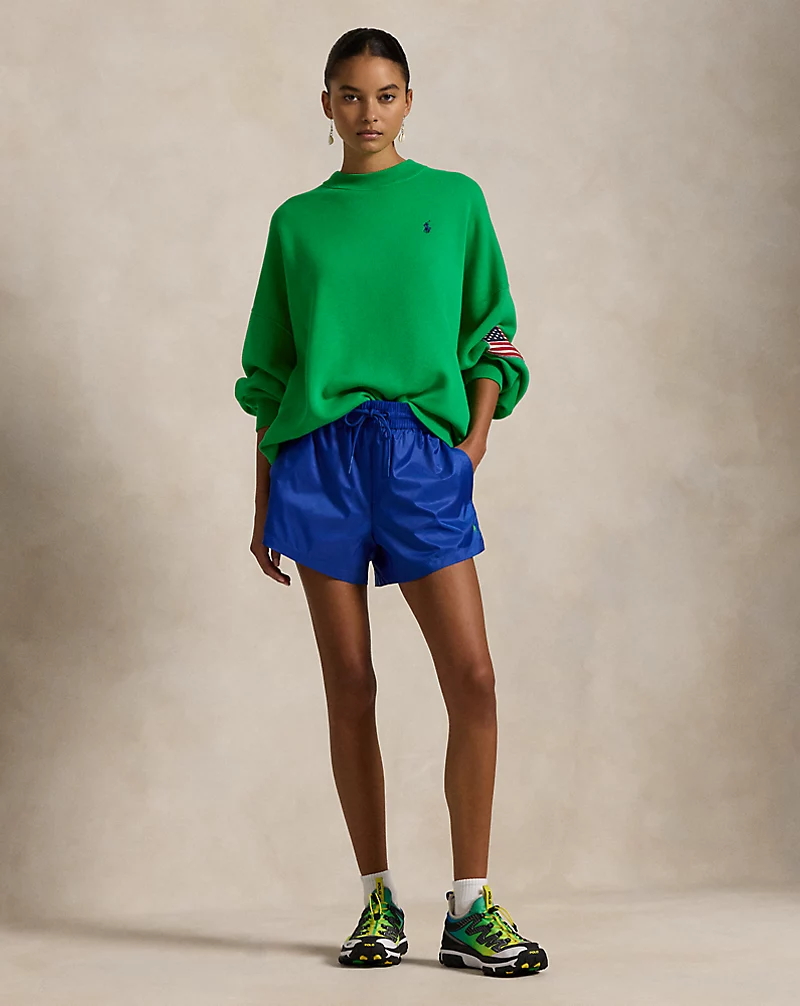 Oversize Logo Fleece Crewneck