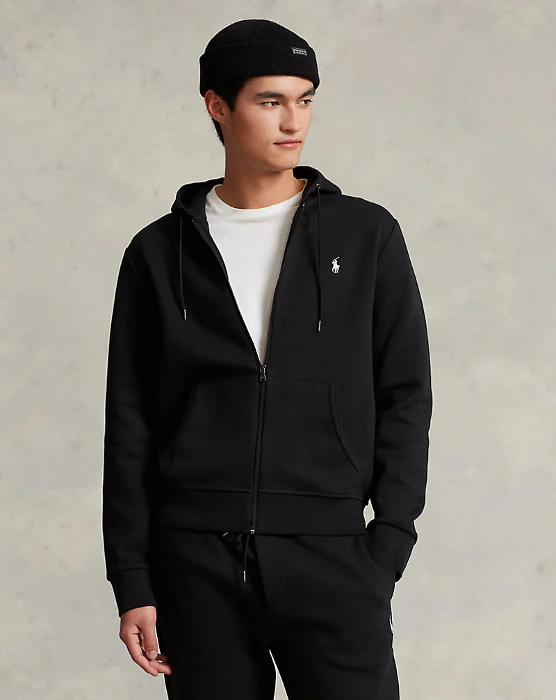 Double-Knit Full-Zip Hoodie