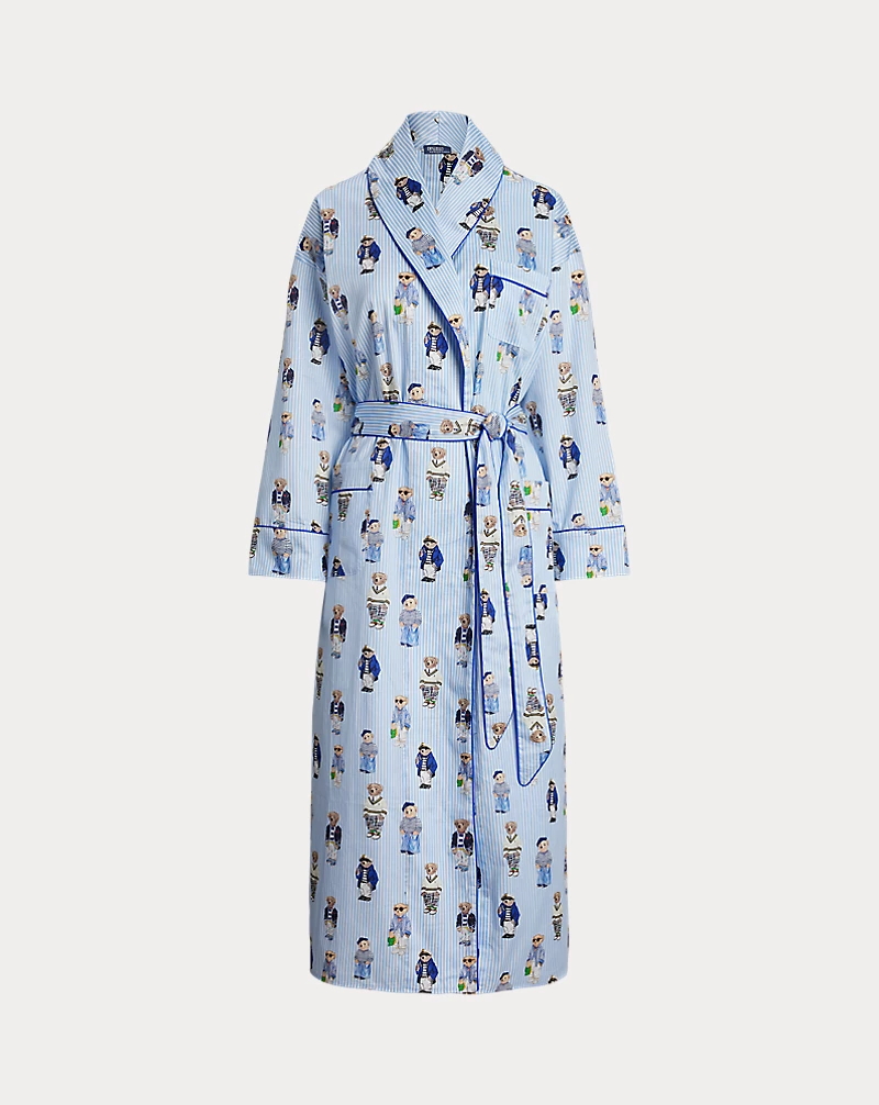 Polo Bear Cotton Robe
