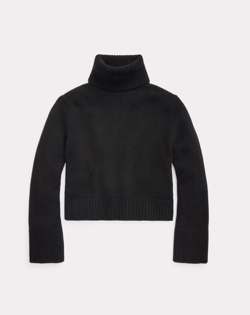 Ralph Lauren Wool-Cashmere Turtleneck Sweater