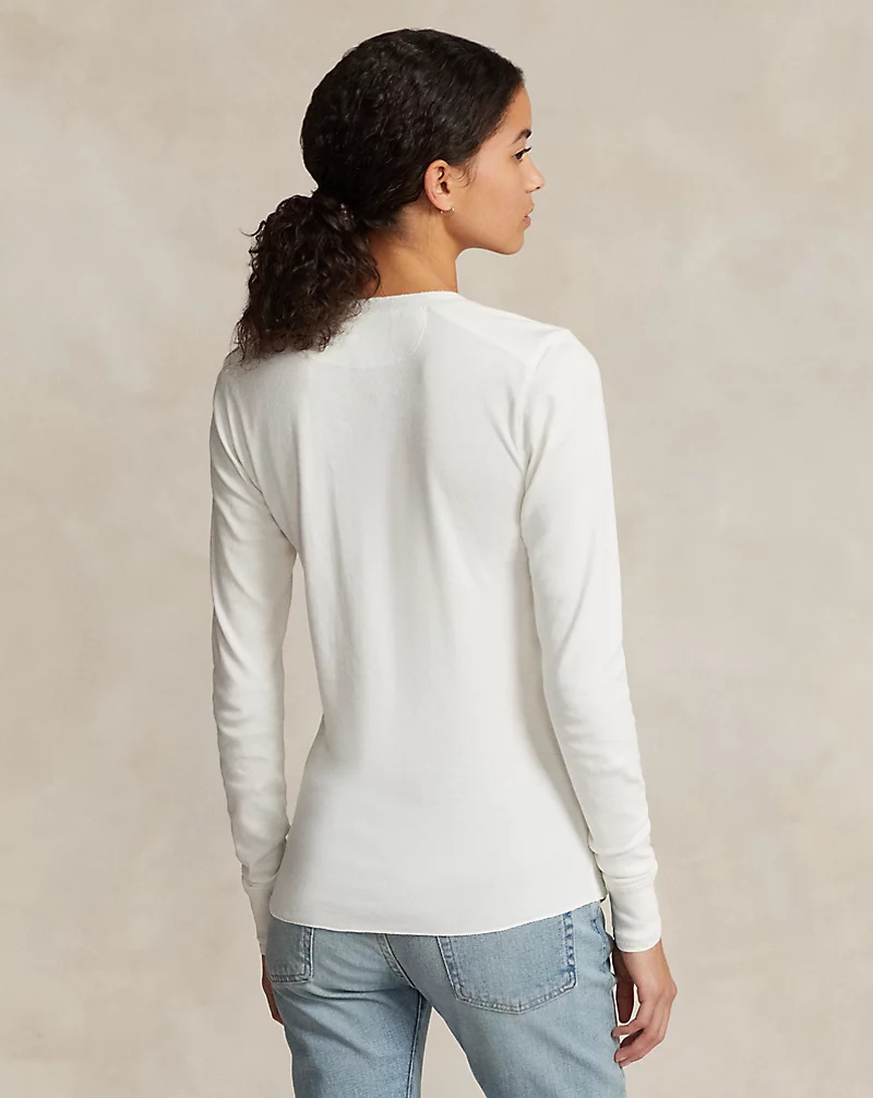 Cotton Henley Shirt