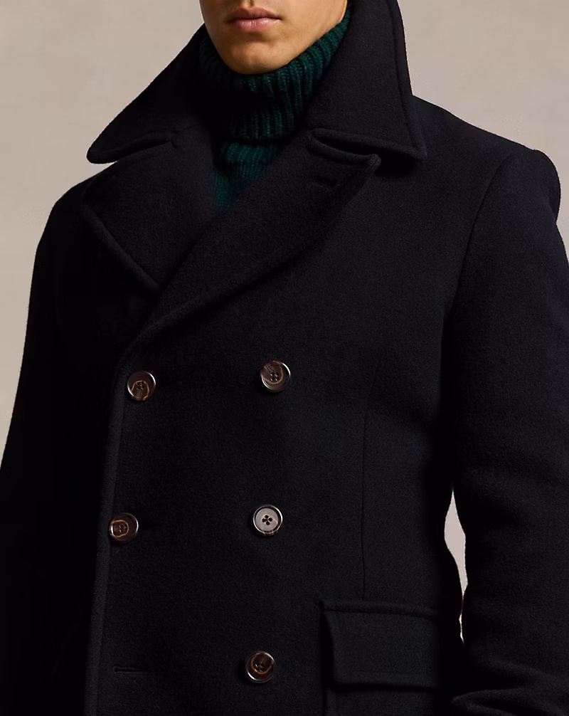 Polo Soft Tailored Wool-Blend Car Coat