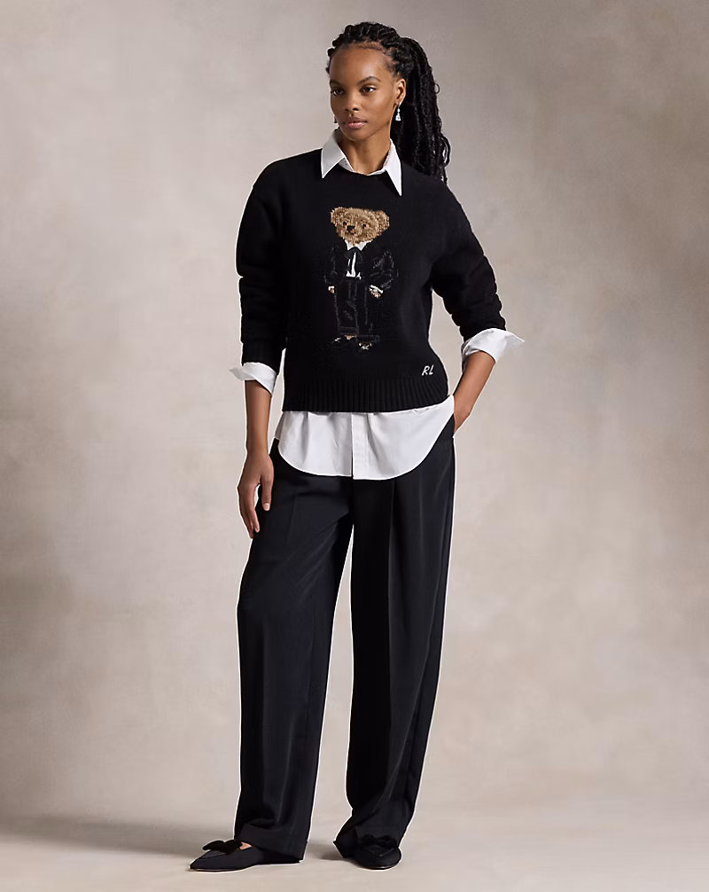 Polo Bear Wool-Cashmere Sweater