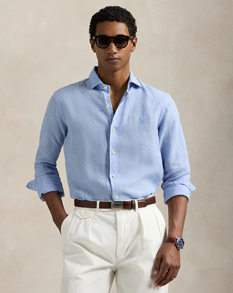 Custom Fit Linen Shirt