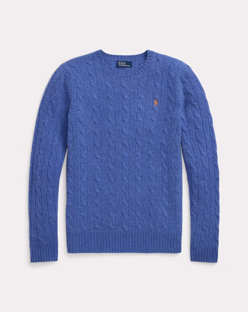 Cable-Knit Wool-Cashmere Sweater