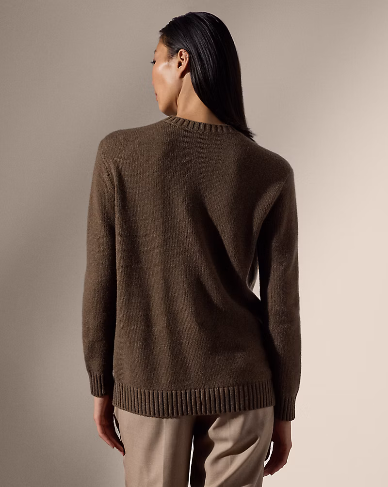 Winter Polo Bear Cashmere Sweater