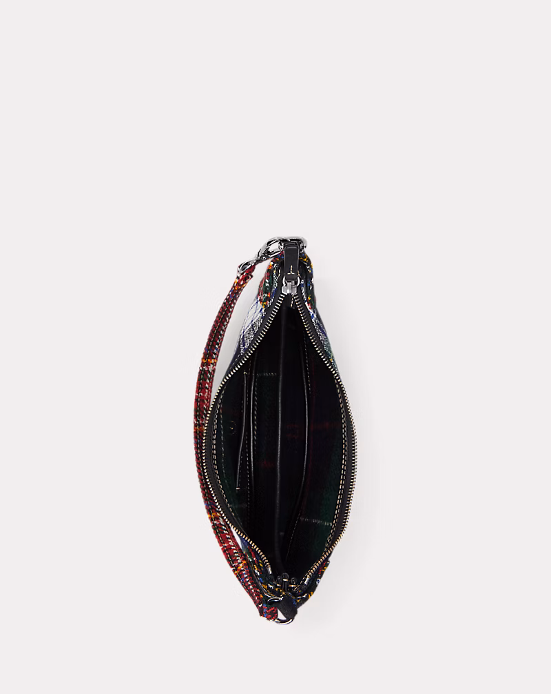 Polo ID Plaid Wool Mini Shoulder Bag