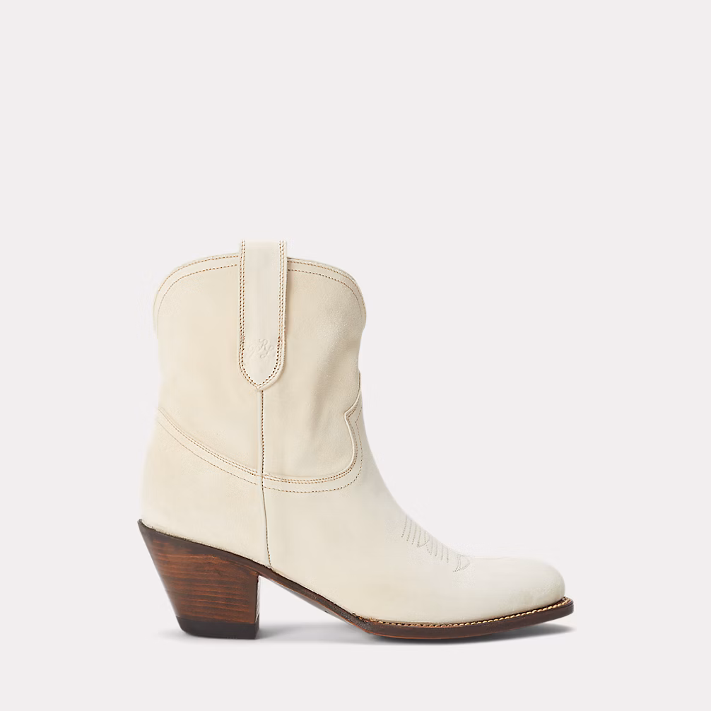 Calfskin Suede Western Boot