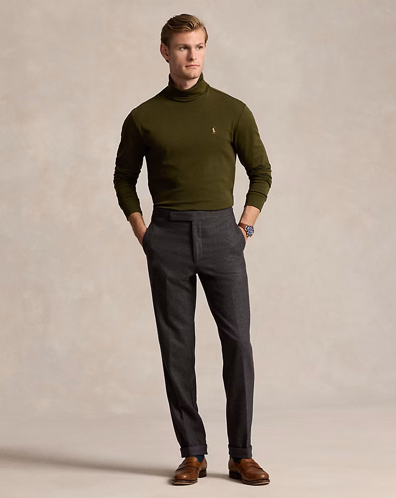 Soft Cotton Turtleneck