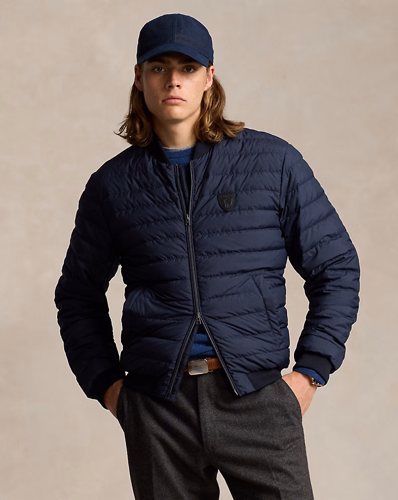 Baker Down Bomber Jacket