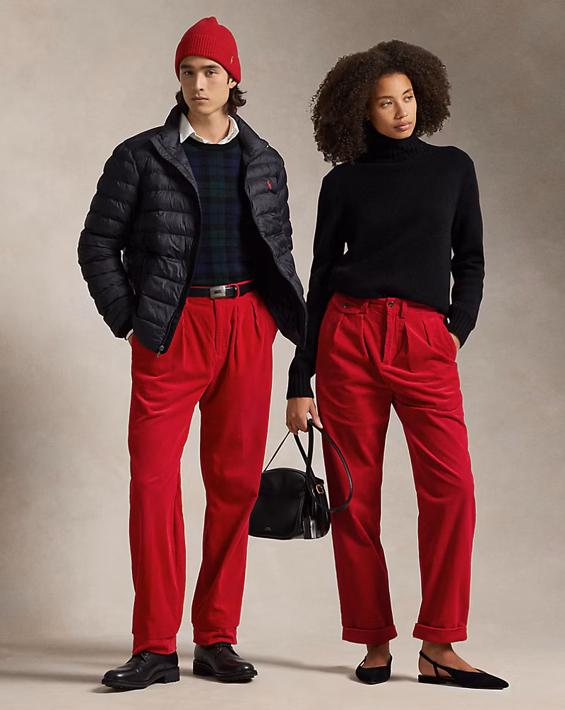 Ralph Lauren Whitman Relaxed Fit Corduroy Pant