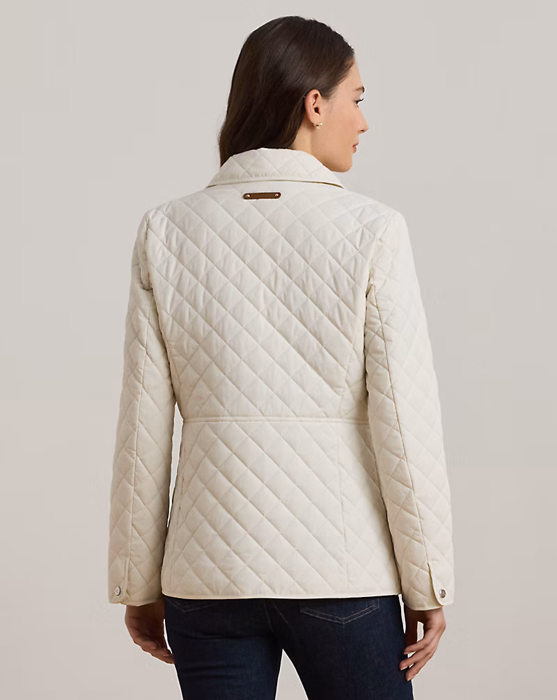 Diamond-Quilted Jacket