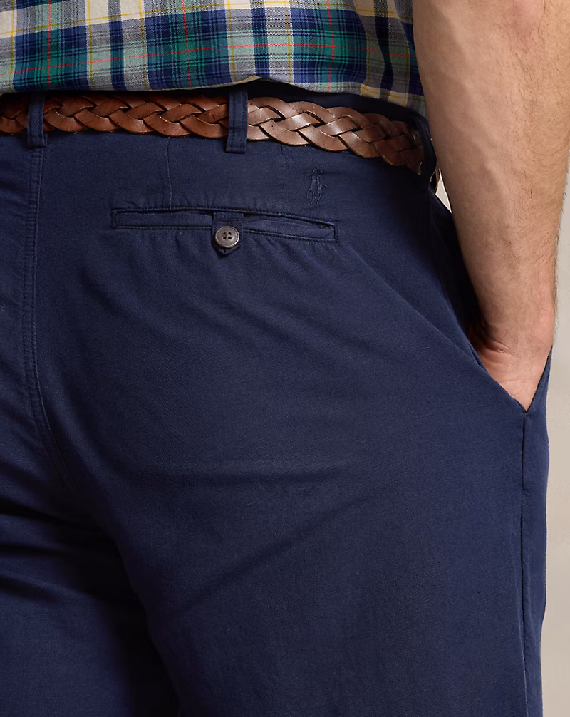 Ralph Lauren  Classic Fit Linen-Cotton Pant