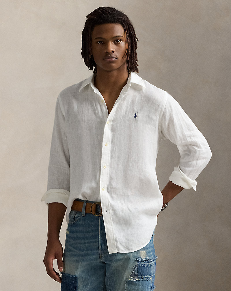 Slim Fit Linen Shirt