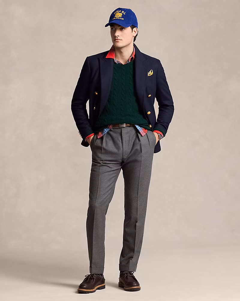 Cable-Knit Wool-Cashmere Sweater