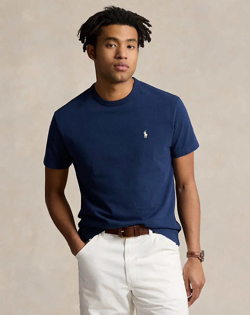 Classic Fit Jersey Crewneck T-Shirt