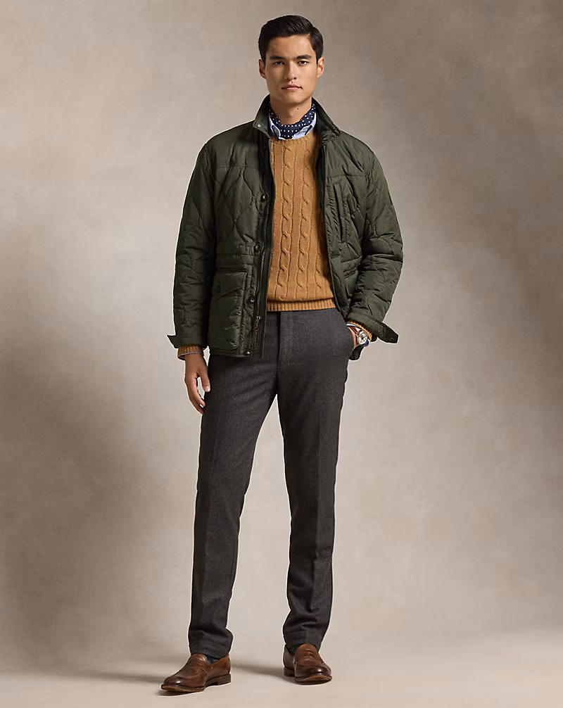 The Eastham Quilted Utility Jacket