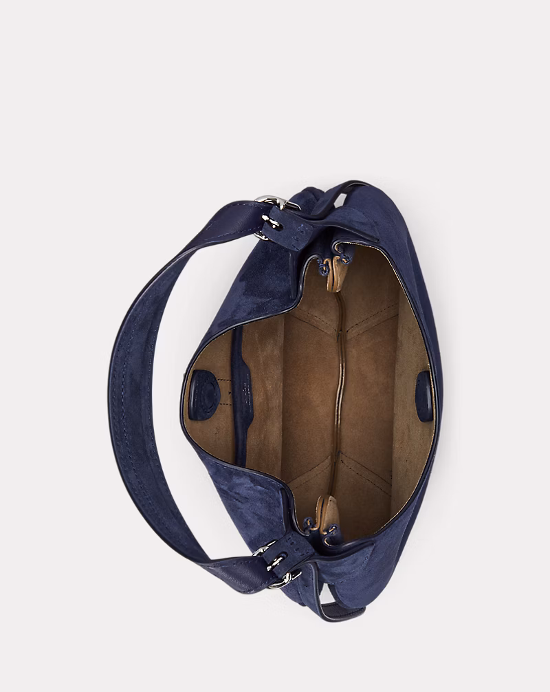 Polo ID Suede Small Shoulder Bag