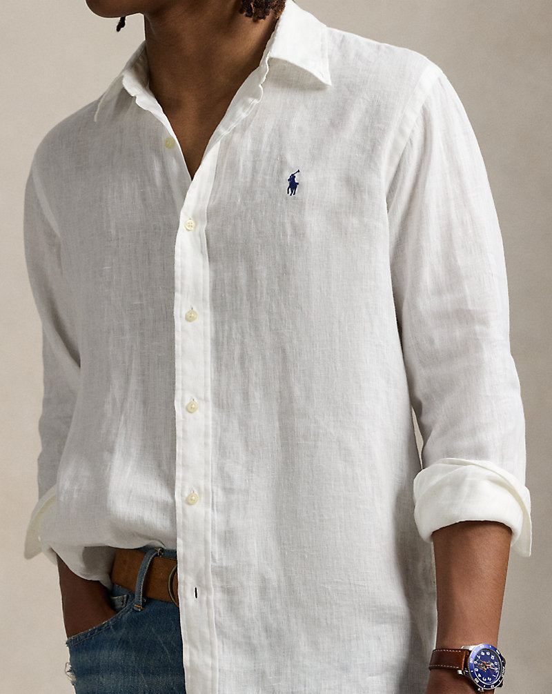 Slim Fit Linen Shirt