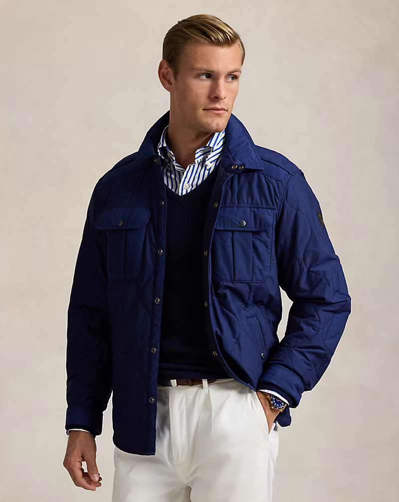 Quilted Shirt Jacket