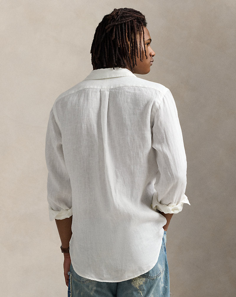 Slim Fit Linen Shirt