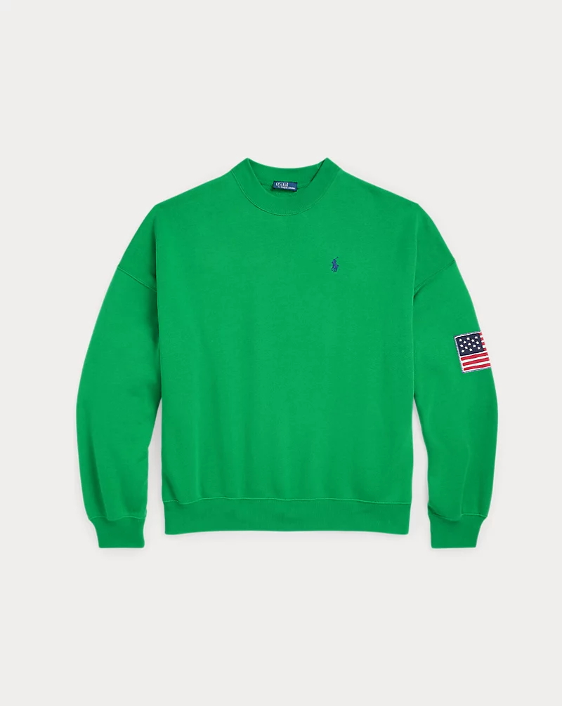 Oversize Logo Fleece Crewneck