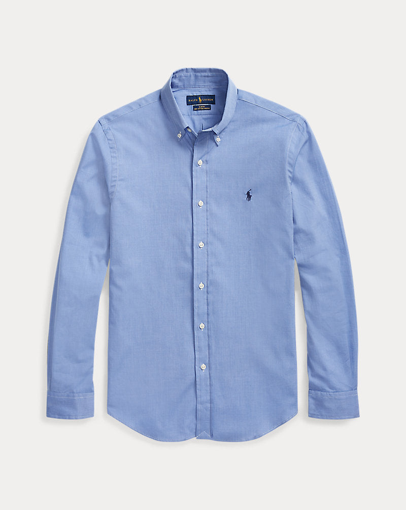 Slim Fit Stretch Poplin Shirt