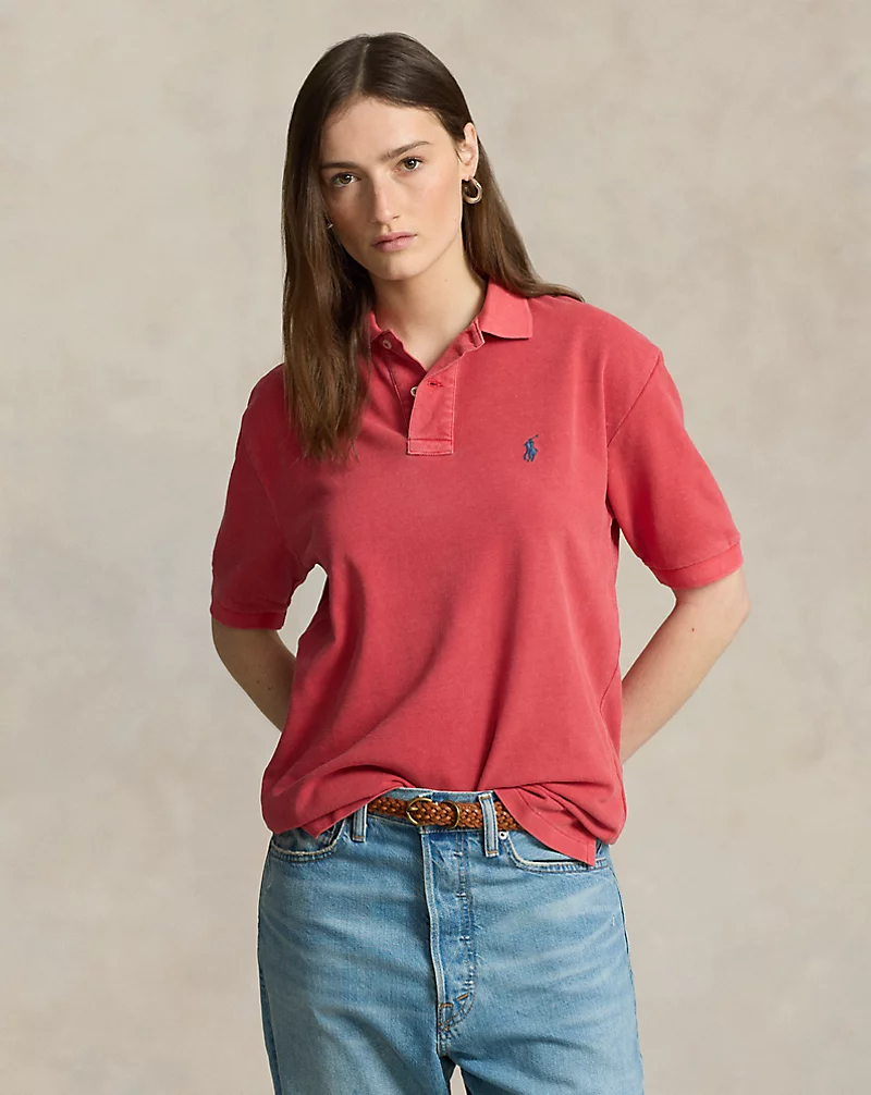 Original Fit Mesh Polo Shirt
