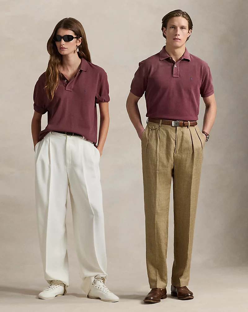 Original Fit Mesh Polo Shirt