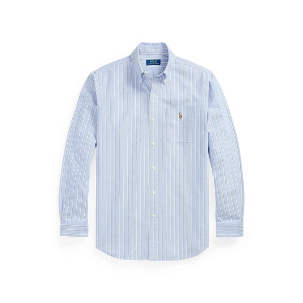 Classic Fit Striped Oxford Shirt