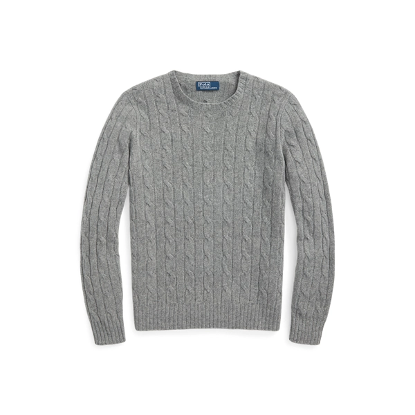 The Iconic Cable-Knit Cashmere Sweater