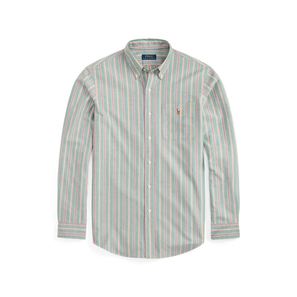 Classic Fit Striped Oxford Shirt